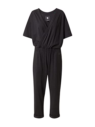 G-STAR RAW Damen Bohdana Jumpsuit, Schwarz (dk black D21324-B771-6484), S von G-STAR RAW