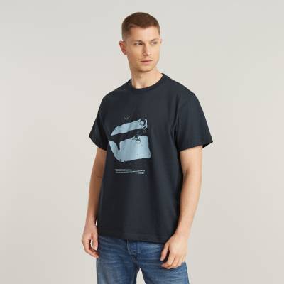 Water Burger Loose T-Shirt von G-Star RAW