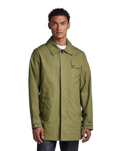 G-STAR RAW Herren Everyday Trenchcoat, Grün (smoke olive D22897-D342-B212), M von G-STAR RAW