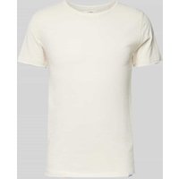 GABBA T-Shirt in unifarbenem Design Modell 'Konrad' in Ecru, Größe M von GABBA