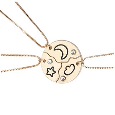 GALPADA 3St eleganter Schmuck Damenschmuck geometrische Halskette Kerze frauenschmuck geschenke für valentinstag Halsketten Geschenke für kleine Geschenke geometrischer Kettenanhänger Mode von GALPADA