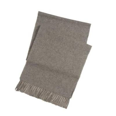 GANT UNISEX. WOOL SCARF GREY MELANGE - ONE von GANT