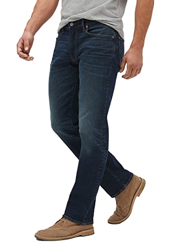 GAP Herren V-gerade Dark Cypress Jeans, Getönte Blaue Zypresse, 36W / 34L von GAP