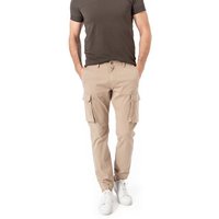 GAS Herren Cargohose beige Baumwolle von GAS