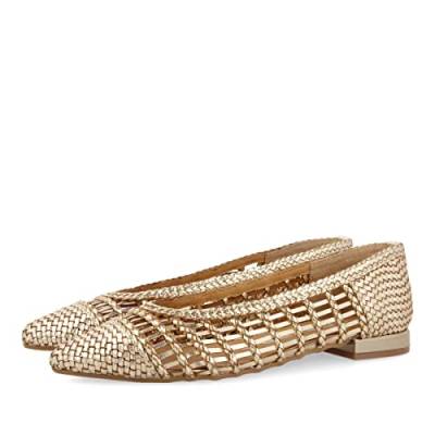 GIOSEPPO Damen Sagada Ballerinas, Gold, 38 EU von GIOSEPPO