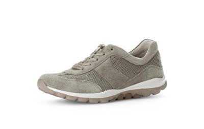 Gabor Damen Low-Top Sneaker, Frauen Halbschuhe,Laufschuhe,schnürschuhe,schnürer,Plateausohle,straßenschuhe,Sportschuhe,salvia,42.5 EU / 8.5 UK von Gabor