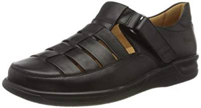 Ganter Herren Sensitiv Kurt-k Slipper, Schwarz, 44.5 EU Weit von Ganter