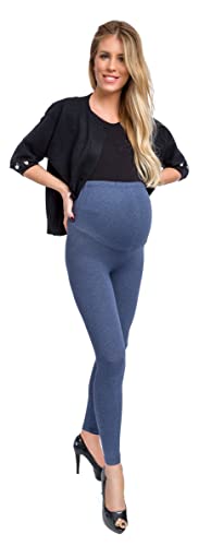 Generic Umstandsleggings mit anatomischem Schwangerschaftseinsatz, der mit dem Bauch mitwächst, Passend für jedes Trimester der Schwangerschaft, Umstandshose, Leggings für Damen, 36 von Generic