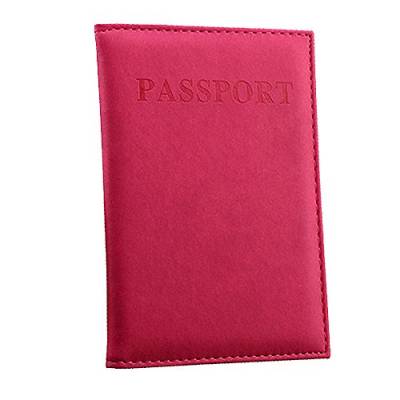 Organiser Passport Card Beautiful Protector-Deditierter ID-Halter Reisedecken Shorts Mit Taschen Herren (Hot Pink, One Size) von Generic