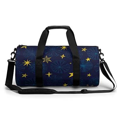 Reisetasche Sterne-Muster Sport-Sporttasche Reisetasche Für Männer Und Frauen 45x23x23cm von Generic
