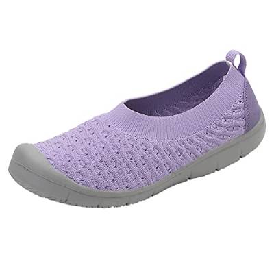 Damen Ballerinas Schnürer Flach Klassische Pumps Komfort Espadrilles Flache Loafer Atmungsaktive Maschenware Schuhe Flache Sommersandalen Sommerschuhe Freizeitschuhe von Generisch