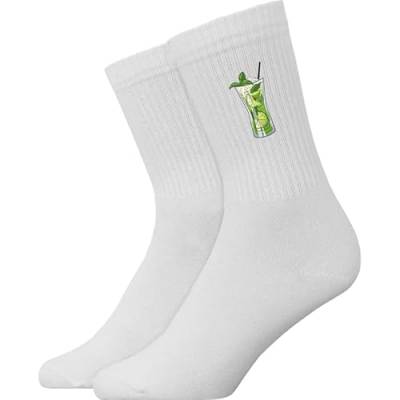 Generisch Mojito Cocktail Spritz - Atmungsaktive Sportsocken Tennissocken Crew Socks Baumwolle Socken von Generisch