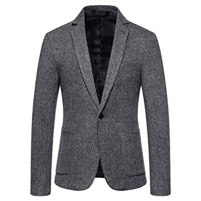 Generisch Sako für Herren Anzug Modern Anzugjacke Blazer Hochzeitsanzug Herren Jackett Herren Herren Sakko Sportlich Modern für Party,Business von Generisch