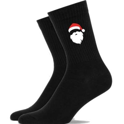 Generisch Weihnachtsmann - Xmax Atmungsaktive Weihnachtssocke Sportsocke Weihnachtsgeschenk Tennissocken Socken von Generisch