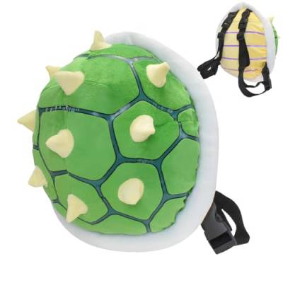 Schildkröten Rucksack für Kinder | Plüsch Schildkröte | Kostüm Schildkrötenpanzer Cosplay | Schildkrötenpanzer Rucksack | Schildkrötenpanzer Kostüm für Mädchen Junge von Generisch