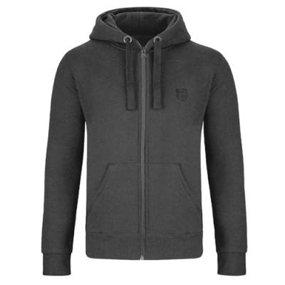 Gennadi Hoppe Herren Trainingsjacke Kapuzenjacke Joggingjacke H6398 d-grau 3XL von Gennadi Hoppe