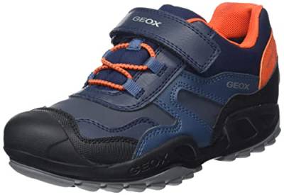 Geox Jungen J New Savage Boy B A Schuhe,Navy Orange,25 EU von Geox