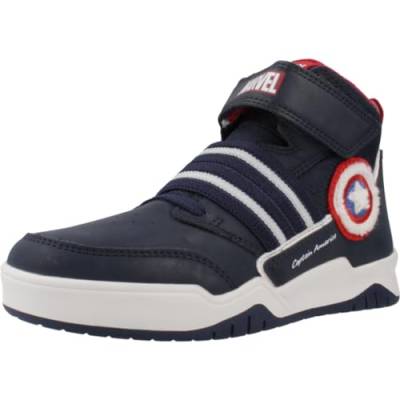 Geox J Perth Boy D Sneaker, Navy/RED, 31 EU von Geox