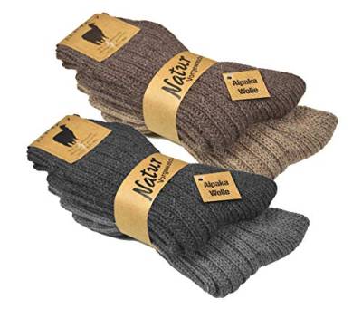 4er Pack Alpaka Socken Gr. 39/42, warme wintersocken damen alpaka damen gestrickte damen gestrickte socken männer socken alpaka socken alpaka-socken Größe 35/38 39/42 43/46 Grösse 35-38 39-42 43-46 von Good Deal Market