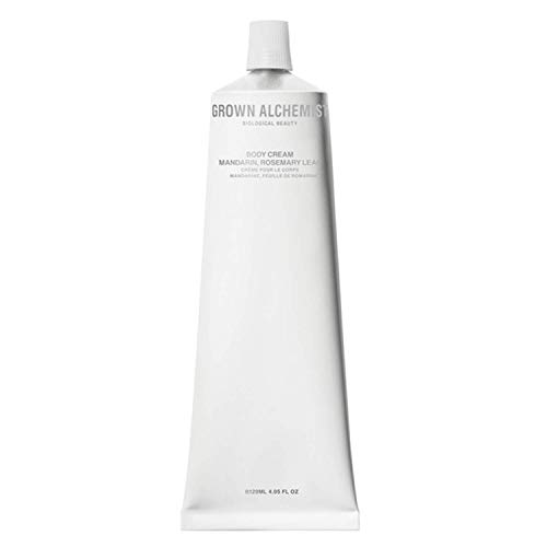 Grown Alchemist Body Cream, White Edition, Körpercreme mit Mandarin & Rosemary Leaf, schnell einziehend, Damen und Herren, vegan, bio zertifiziert, 120ml von Grown Alchemist