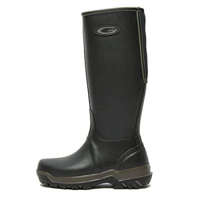 Grubs Damen Gummistiefel Rainline Wellies Black-42 von Grubs