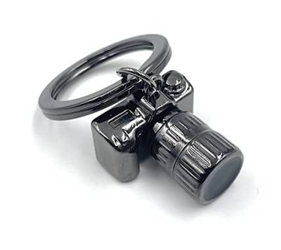 H-Customs Kameraobjektiv Fotografie Antik schwarz Schlüsselanhänger Anhänger von H-Customs