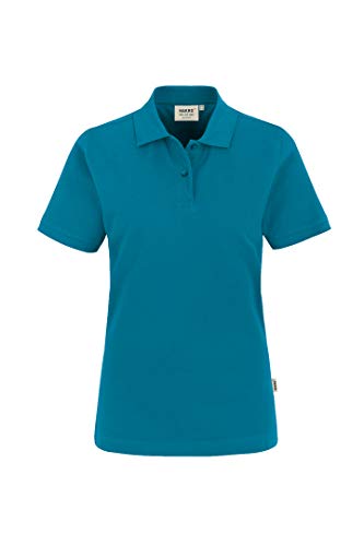 HAKRO Damen Polo-Shirt „Top“ 224 - petrol - Größe: 3XL von HAKRO