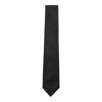 HUGO Herren Tie Cm 6 Krawatte, Schwarz (Black 001), Einheitsgröße EU von HUGO
