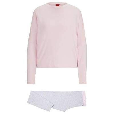 BOSS Women Unite_Long Set Light/Pastel Pink686, XL von HUGO