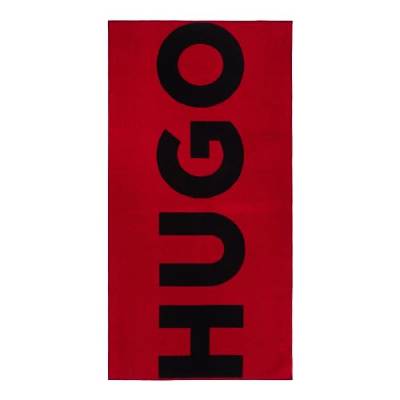 HUGO Damen Red Label_beachtowel BEACH SARONG, Open Pink693, Einheitsgröße EU von HUGO