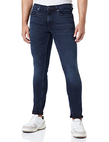 HUGO Herren 734 Jeans, Navy410, 31W / 32L EU von HUGO