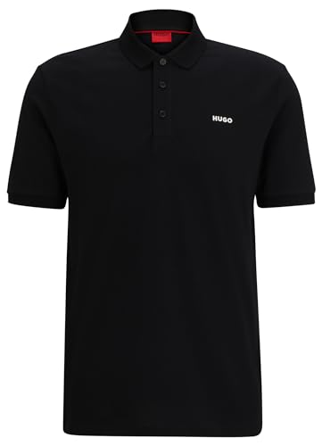 Hugo Men's Donos222 Polo, Black2, M von HUGO