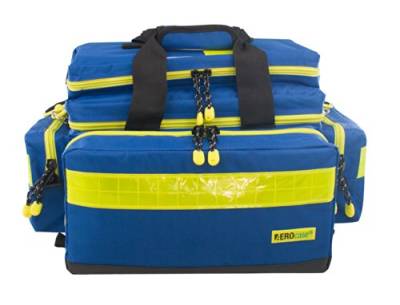 AEROcase - Pro1R BL1 - Notfalltasche Polyester BLAU Gr. L - Rettungsdienst Notarzt von HUM