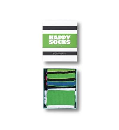 Happy Socks 2er Pack Sneakersocken, lustige und bunte gestreifte Baumwolle Socken für Damen und Herren von Happy Socks