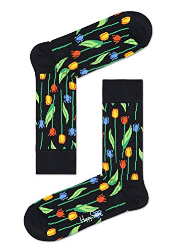 Happy Socks - Gemischt farbenfrohe Geschenkbox an Baumwollsocken für Männer und Frauen, Tulip Sock 41-46 von Happy Socks