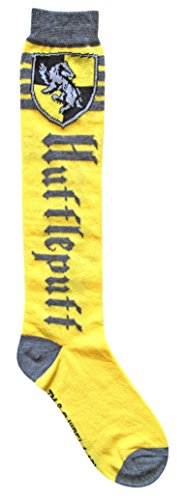 Harry Potter Slytherin Juniors/Damen Kniestrümpfe, Hufflepuff, 36.5-43 EU von Harry Potter