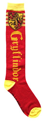 Harry Potter Juniors/Damen Gryffindor Kniestrümpfe Gr. 37-44, Rot, Gryffindor, 36.5-43 EU von Harry Potter