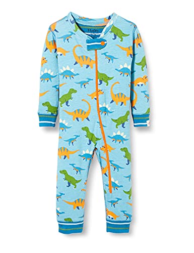 Hatley Baby-Jungen Organic Cotton Footed Sleepsuit Kleinkind-Schlafanzüge, Baby Dinos, 0-3 Months von Hatley