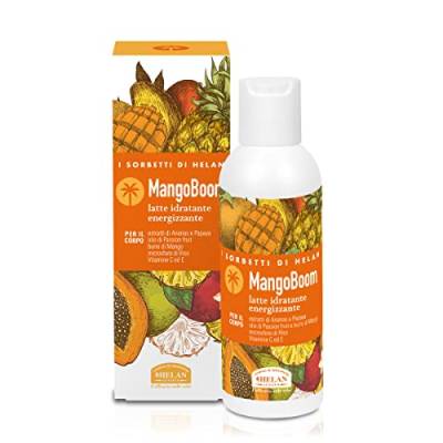 Helan, I Sorbetti MangoBoom,Feuchtigkeitsspendende Körpercreme aus flüssiger, trockener Haut, duftender Körpercreme für Frauen und Männer mit Ananas, duftender Körpermilch mit Vitamin E, 150 ml von Helan