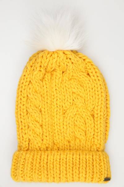 Hollister Damen Hut/Mütze, gelb, Gr. uni von Hollister