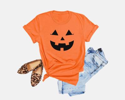 Jack O Windlicht Shirt, Kürbis Gesicht Shirt, Halloween Kostüm, Party Halloween Shirt, Kürbis Lehrer Kostüm, Paare Shirt von Humbltee