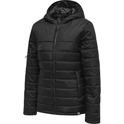 Hummel Damen Steppjacke North Quilted Hood 206688 Black/Asphalt M von hummel