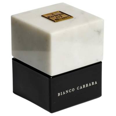 I Profumi del Marmo® Bianco Carrara - Luxusduft in Glasflasche mit Marmorstopfen | Noten von Safran, Ingwer und Herz von Rosen und Honig | Eleganz und Raffinesse | italienisches Produkt (50 ML) von I PROFUMI DEL MARMO