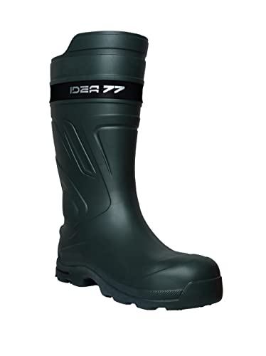 IDEA77 Ultraleichte Schutz Stiefel - ZEUS S5L SR CI FO, grün, 43 EU von IDEA77