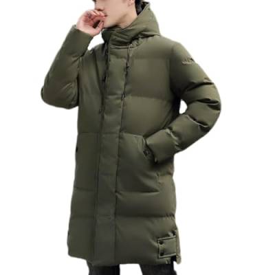 IFIKK Herren Winter Jacke Mantel Daunenjacke für Herren Lang Winterjacke Wintermantel Daunenmantel Steppmantel Herren Jacken (DE/NL/SE/PL, Alphanumerisch, 5XL, Regular, Regular, WIJK03) von IFIKK