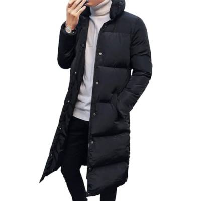 IFIKK Herren Winter Jacke Mantel Daunenjacke für Herren Lang Winterjacke Wintermantel Daunenmantel Steppmantel Herren Jacken (DE/NL/SE/PL, Alphanumerisch, L, Regular, Regular, WIJK01) von IFIKK