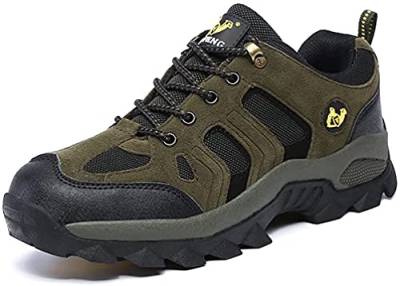 IFIKK Wanderschuhe Trekking Schuhe Wanderstiefel Herren Damen Wasserdicht Wanderschuhe rutschfeste Kletterschuhe Leicht Atmungsaktiv Sport Outdoor Hiking Trekking Schuhe Sneaker von IFIKK