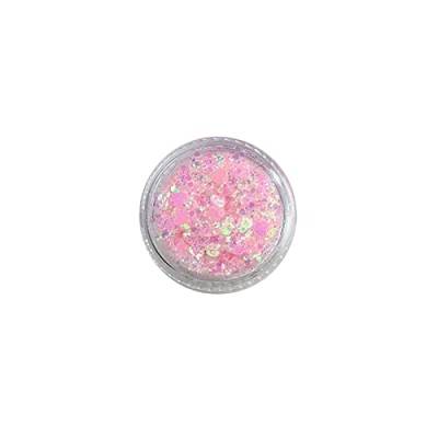 IQYU Farbenfroh Magazin Körper Glitzer Konzerte Musik Festival Rave Zubehör Gesicht Glitzer Gel Pailletten Glitzer Gesichtsfarbe Chunky Glitter Für Augen Lippen Haare Funkelndes Gel (E, One Size) von IQYU