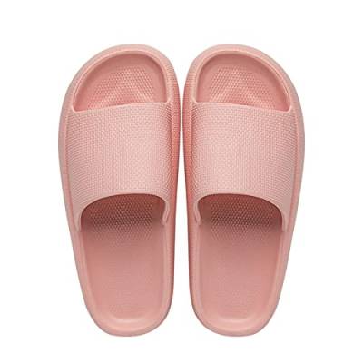 IQYU Hausschuhe Damen Herren Pantoffeln Thick Pillow Eva Slippers Rutschfest Pool Home Indoor Outdoo Unisex-Hausschuhe Cozislides Original Cosify Wolken Slipper Duschschuhe von IQYU