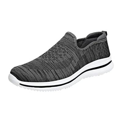 IQYU Schuhe Run Herren Mode Sommer Herren Turnschuhe Atmungsaktives Mesh Leichte Bequeme Freizeitschuhe Sneaker Socken Herren Damen Laufsocken von IQYU